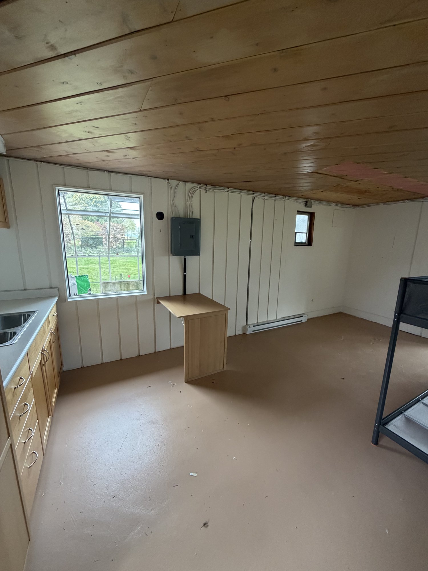 Maple Ridge Cottage Remodel — before & construction