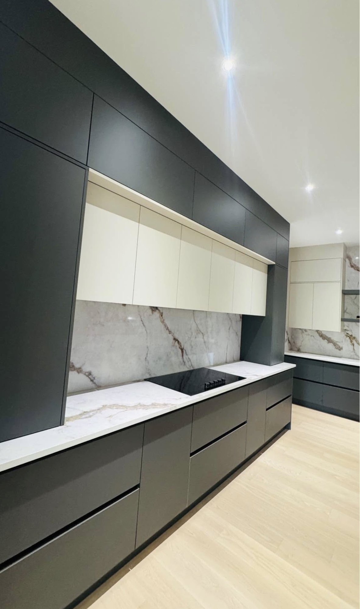 Kitchen cabinetry — completed